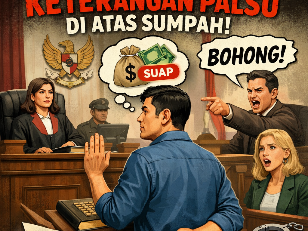 Tindak Pidana Keterangan Palsu di Atas Sumpah (Buku II KUHP)